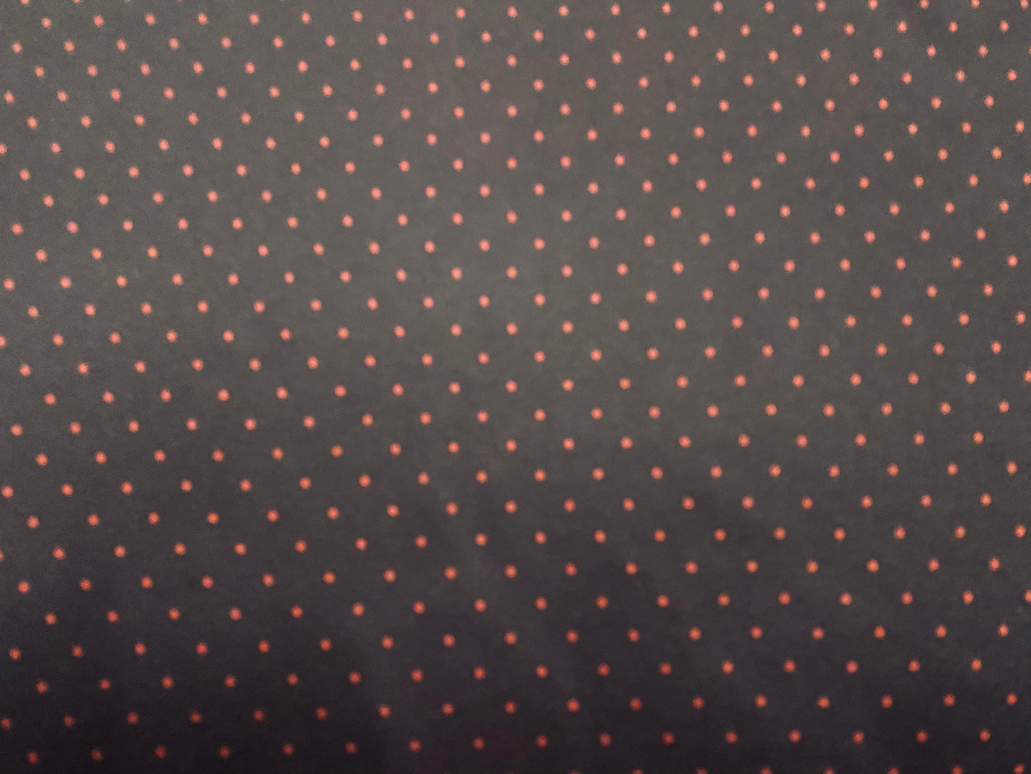 Printed Marcella Scuba Spandex Jersey Stretch Fabric, Per Metre - Black with rust spot spotty print