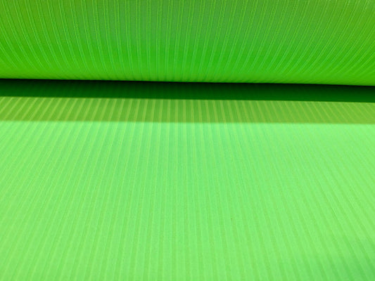 Spandex stretch rib jersey fabric, per metre - plain - bright green