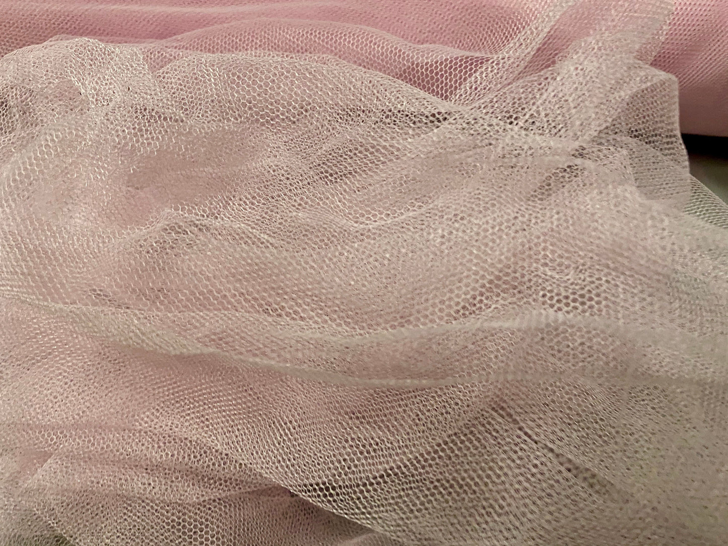 Soft tutu tulle mesh fabric, per metre - pink