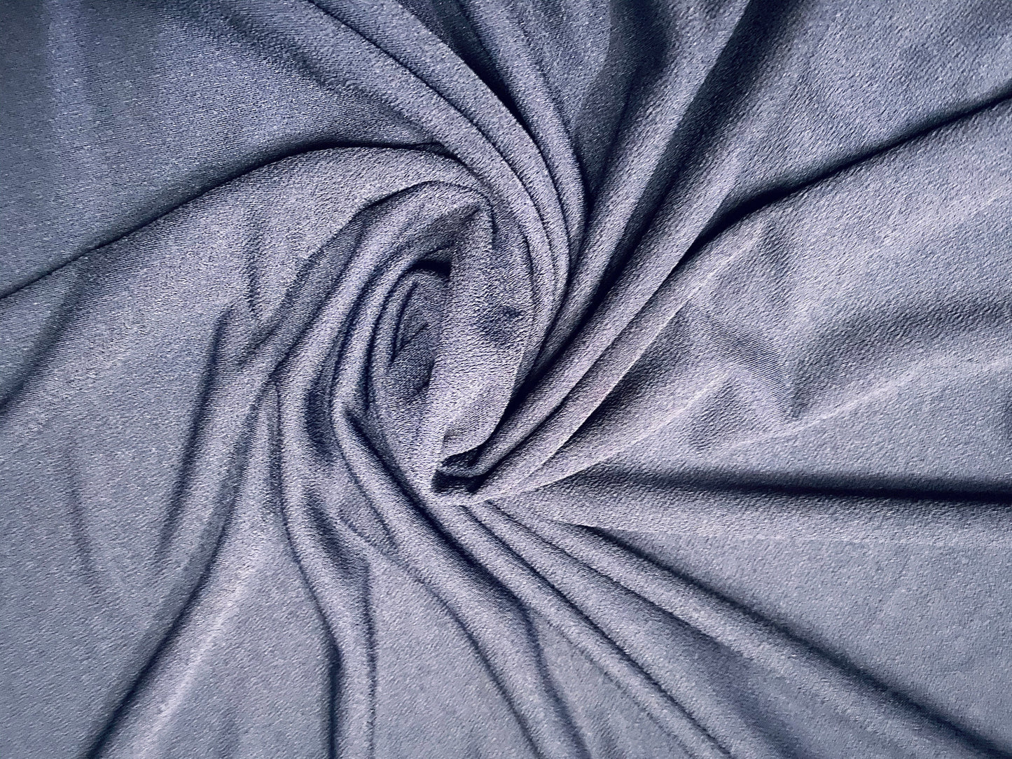 Textured spandex crepe jersey stretch fabric, per metre - navy