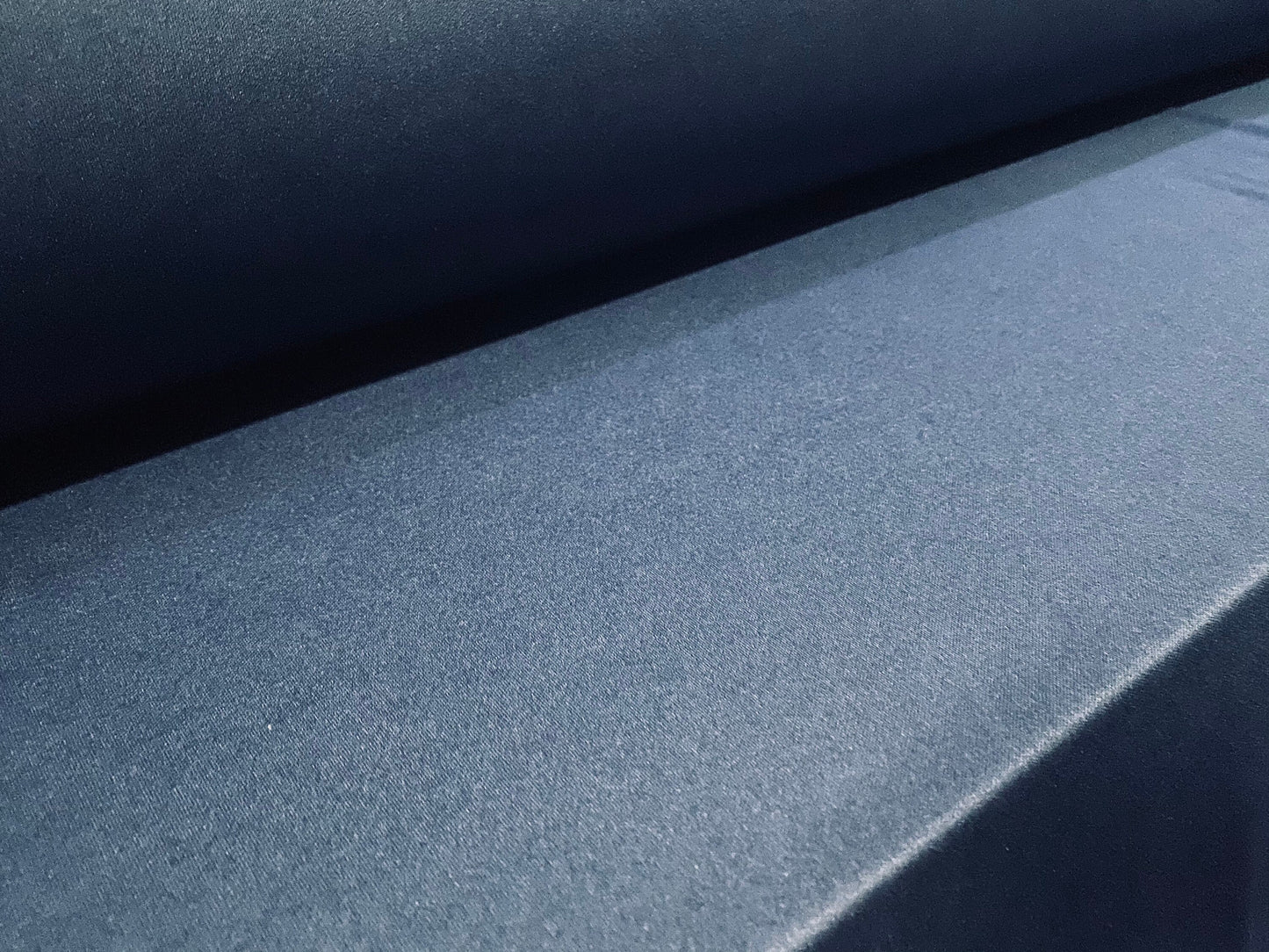 Polyester jersey fabric - 60 inches wide - plain - navy blue