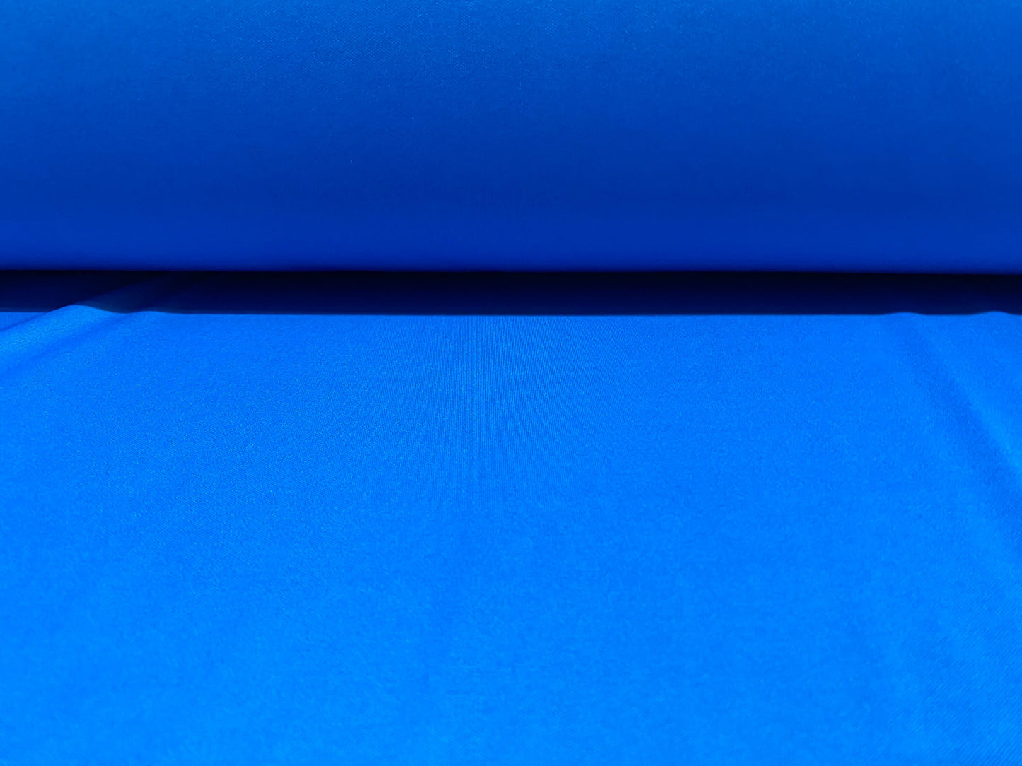 Single jersey polyester fabric - 60 inches wide - plain - Electric blue