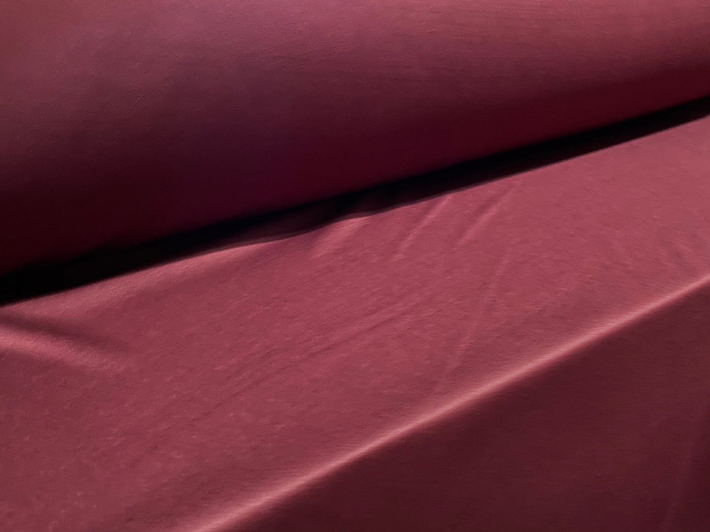 Single jersey polyester fabric - 60 inches wide - plain - Wine