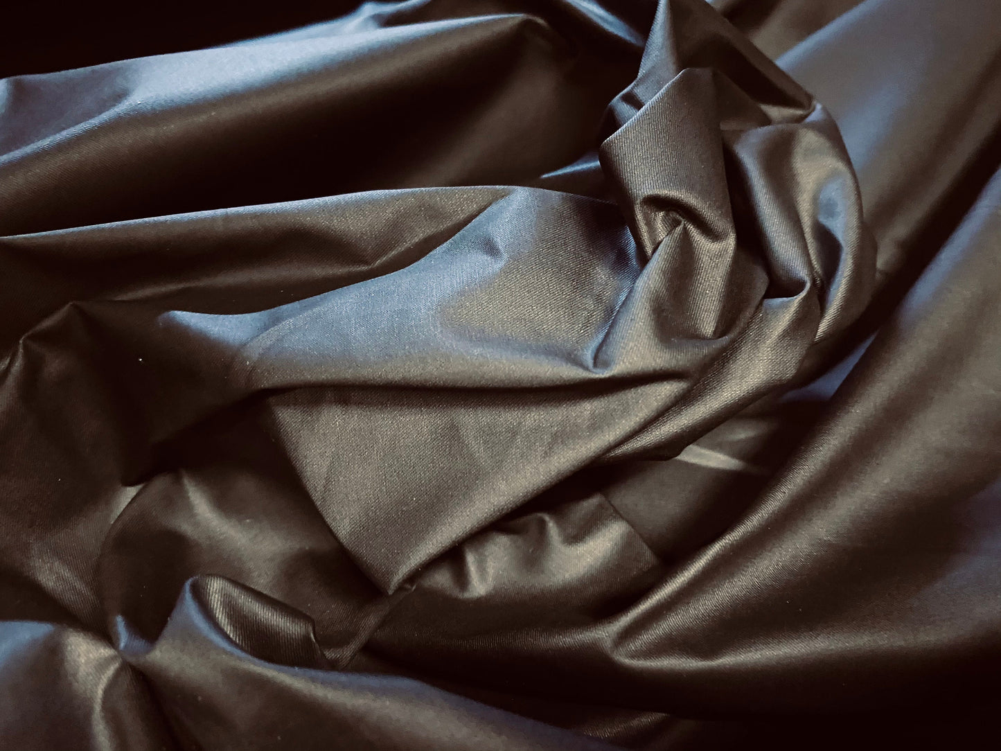 Taffeta woven dress fabric, per metre - bronze