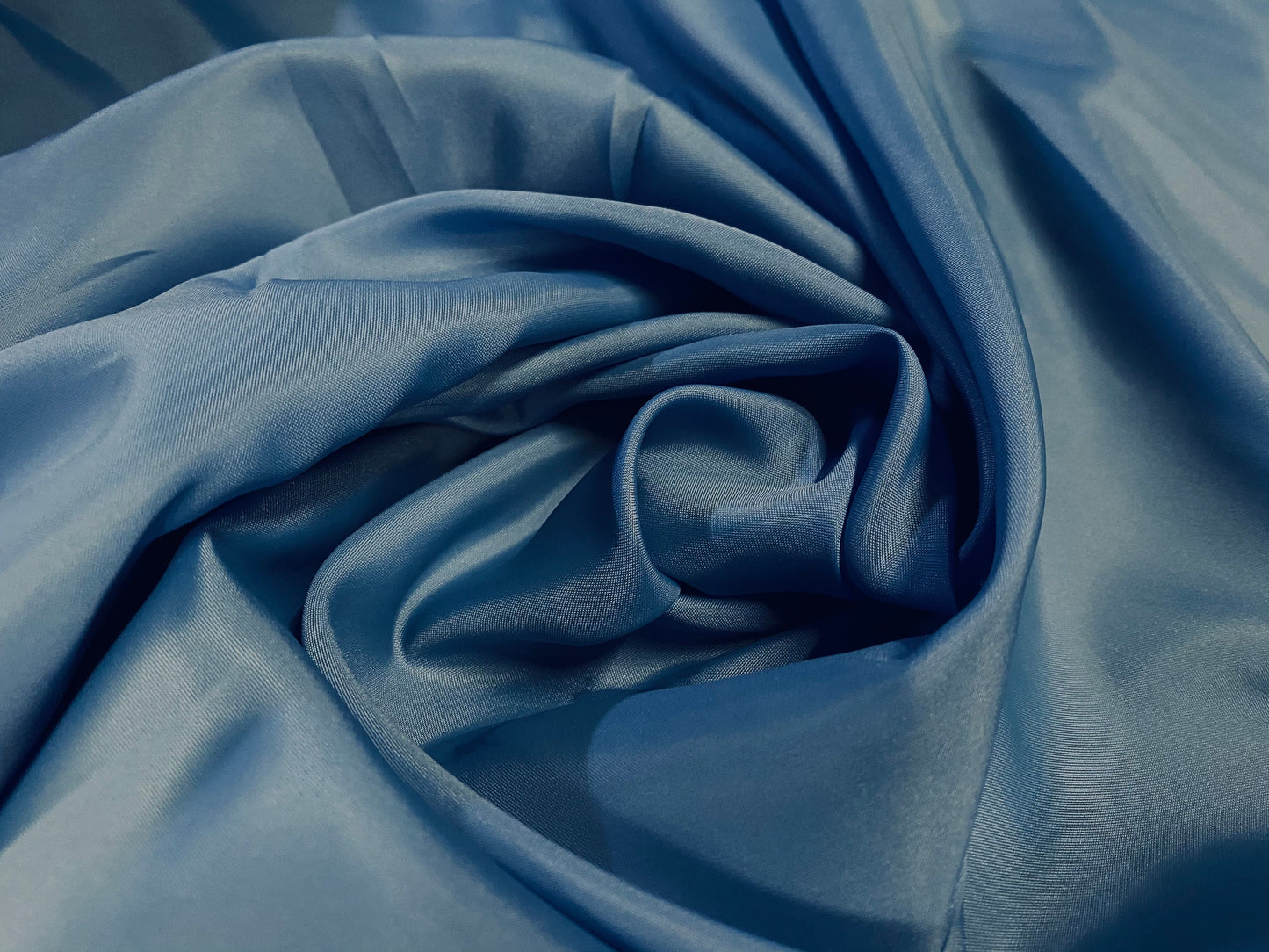 Woven polyester lining fabric, per metre - Sky blue