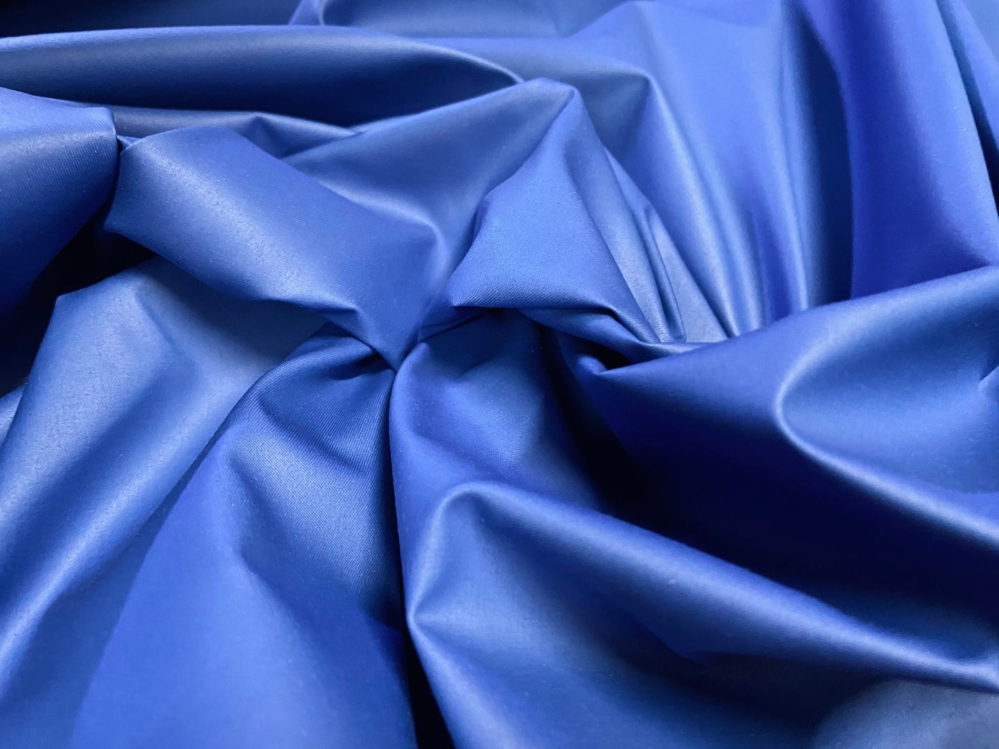 Coated Nylon Showerproof Fabric, per Metre Navy 