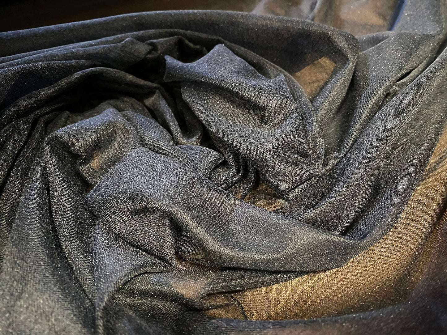 Iron on interfacing fabric, per metre - black