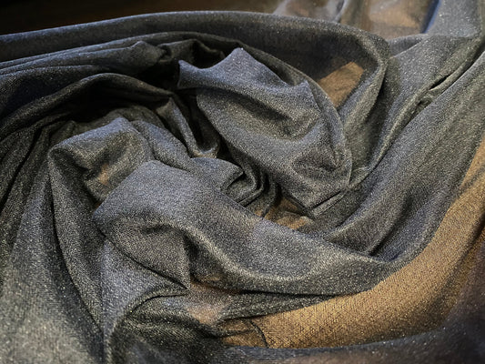 Iron on interfacing fabric, per metre - black