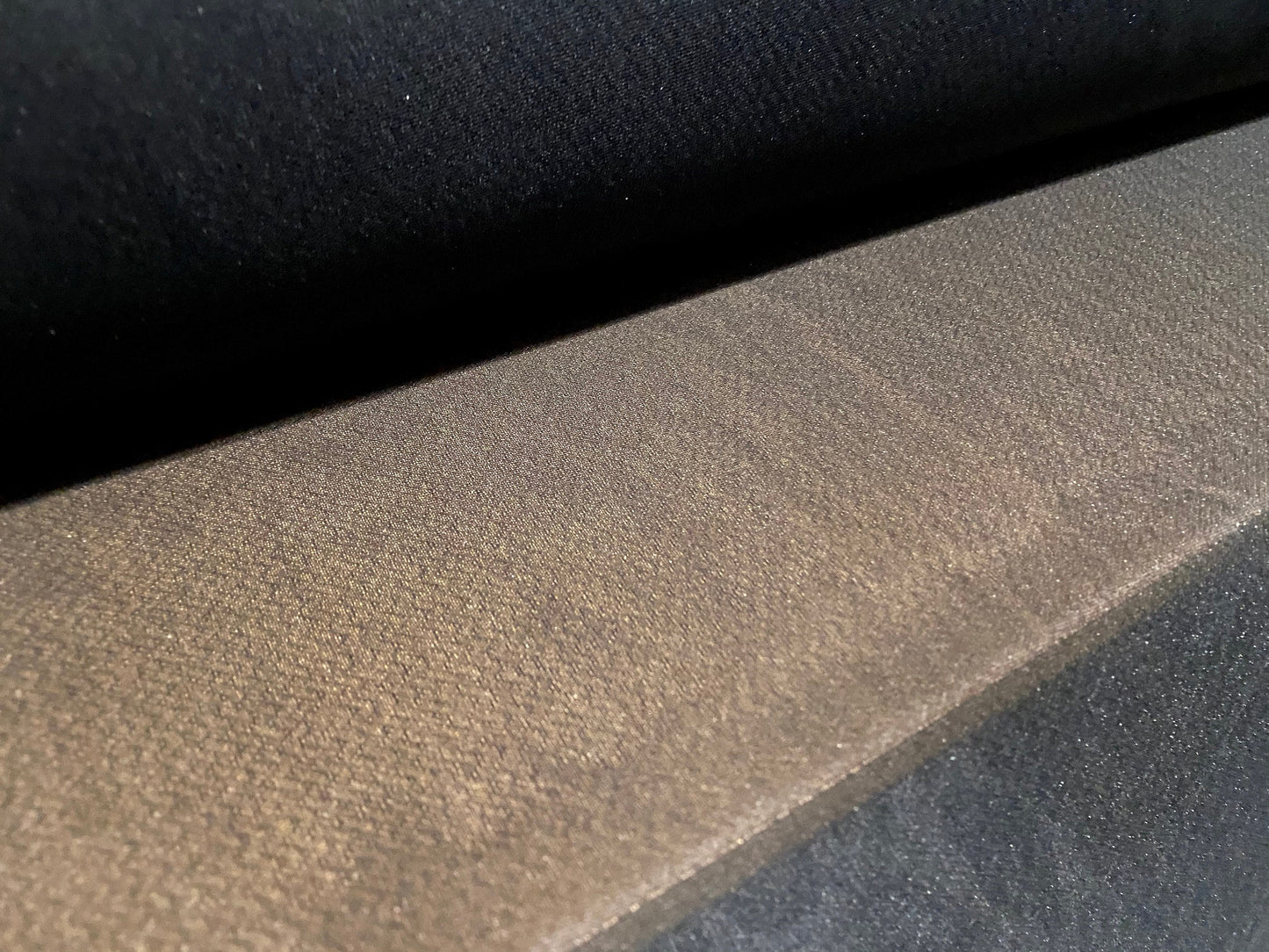 Iron on interfacing fabric, per metre - black