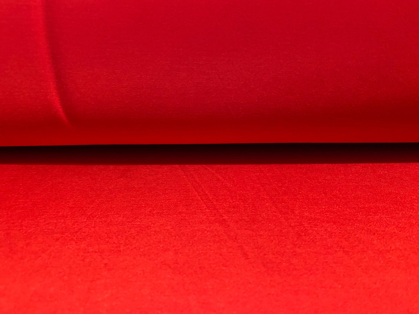 Spandex stretch single jersey disco fabric, per metre - Red