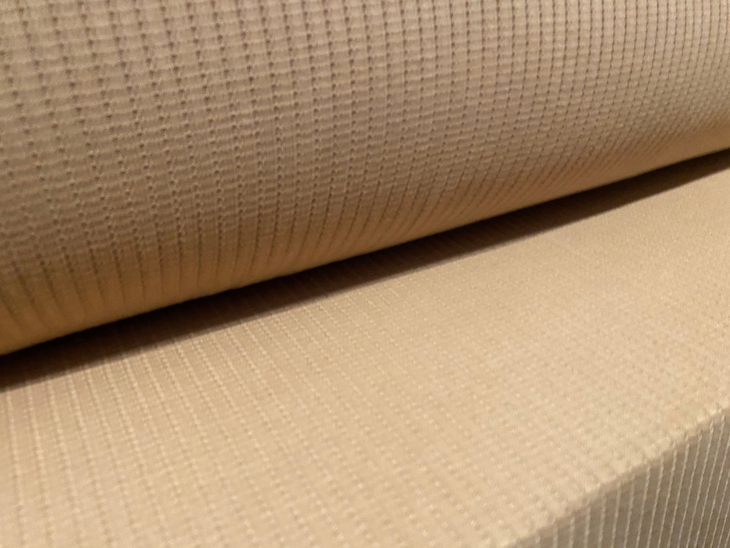 Knitwear rib jersey fabric, per metre - Stone
