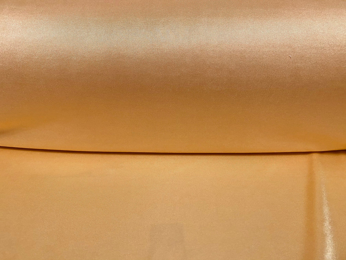 Double jersey satin stretch fabric, per metre - apricot