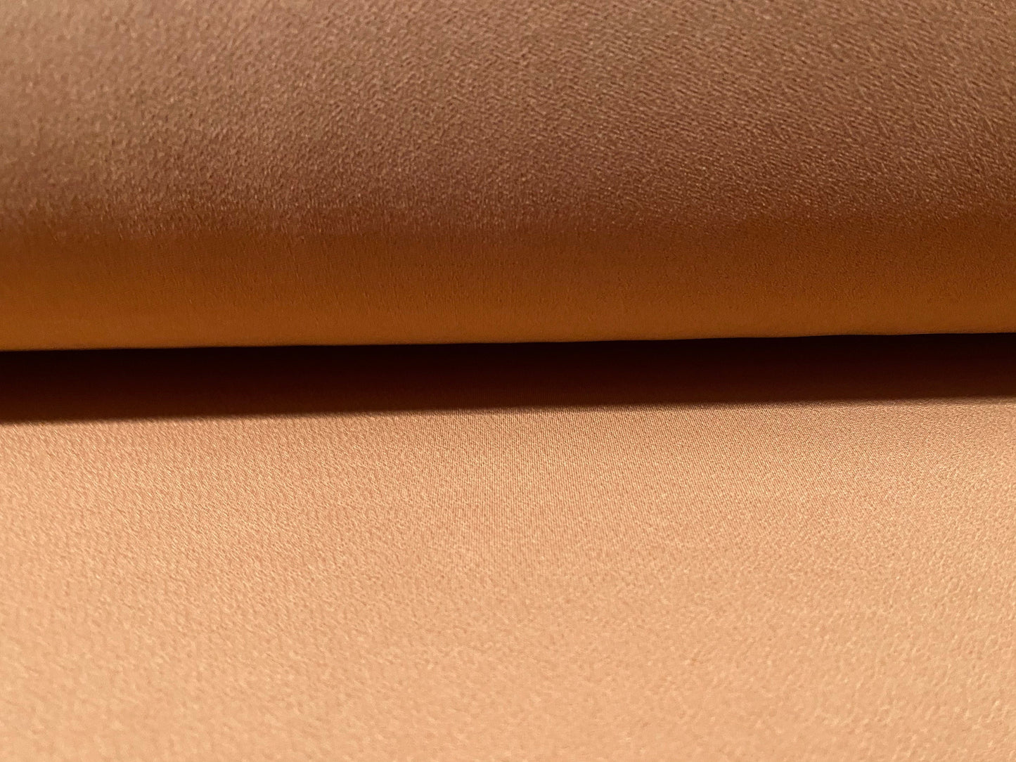 Spandex crepe jersey stretch fabric, per metre - cinnamon