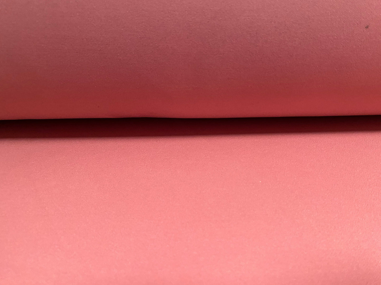 Scuba stretch spandex double jersey fabric, per metre - dusky pink