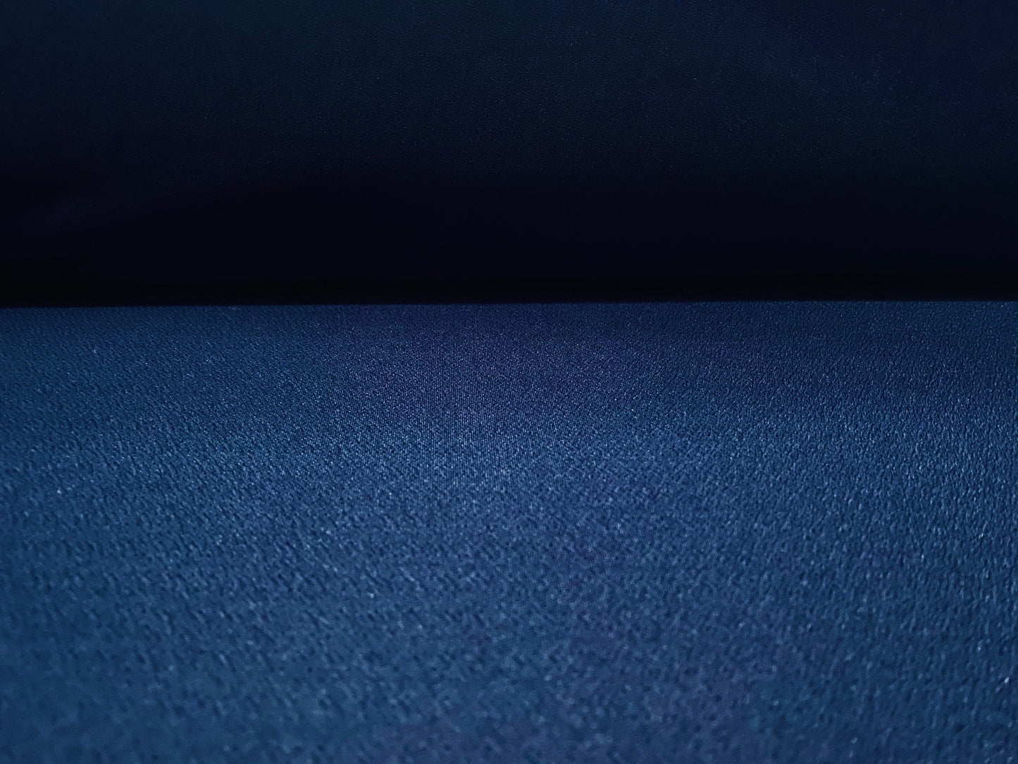 Spandex crepe jersey stretch fabric, per metre - navy blue