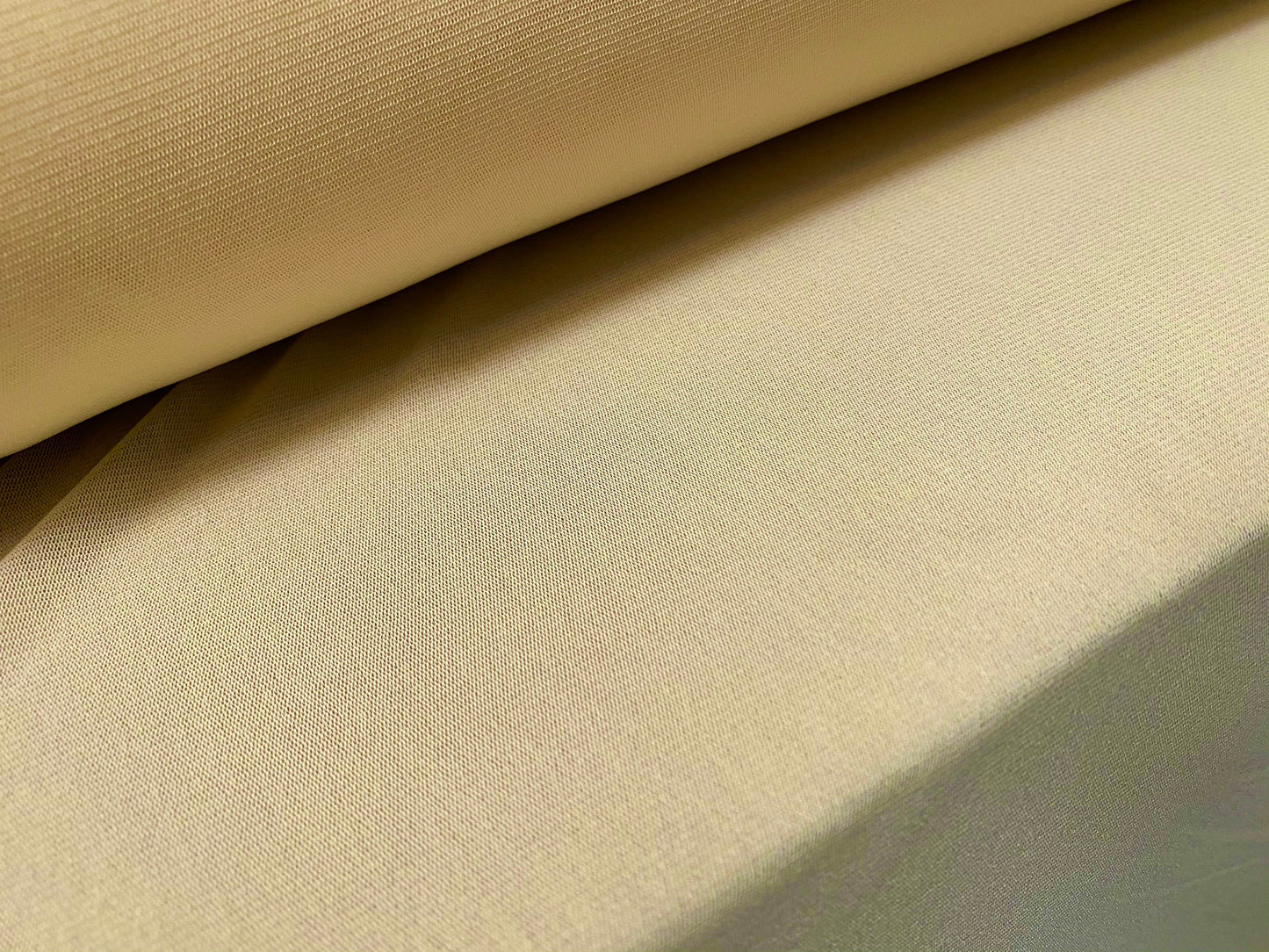 Stretch helenca mesh fabric, sheer, per metre - plain - Lemon