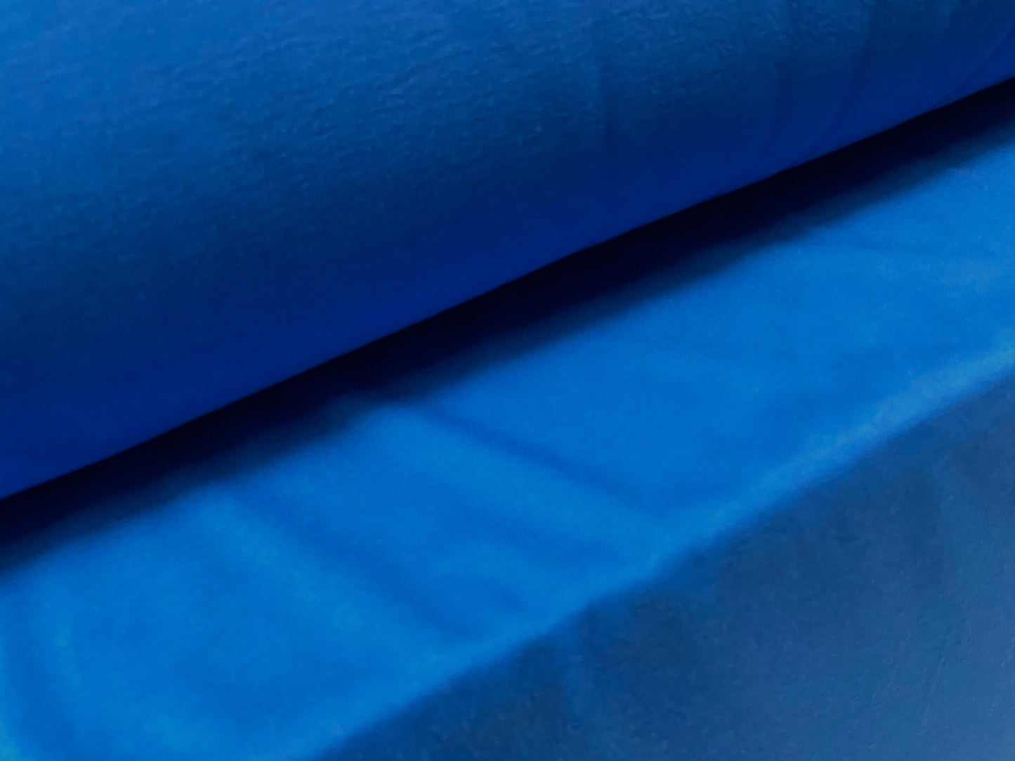 Cotton single jersey t shirt fabric, per metre - royal blue