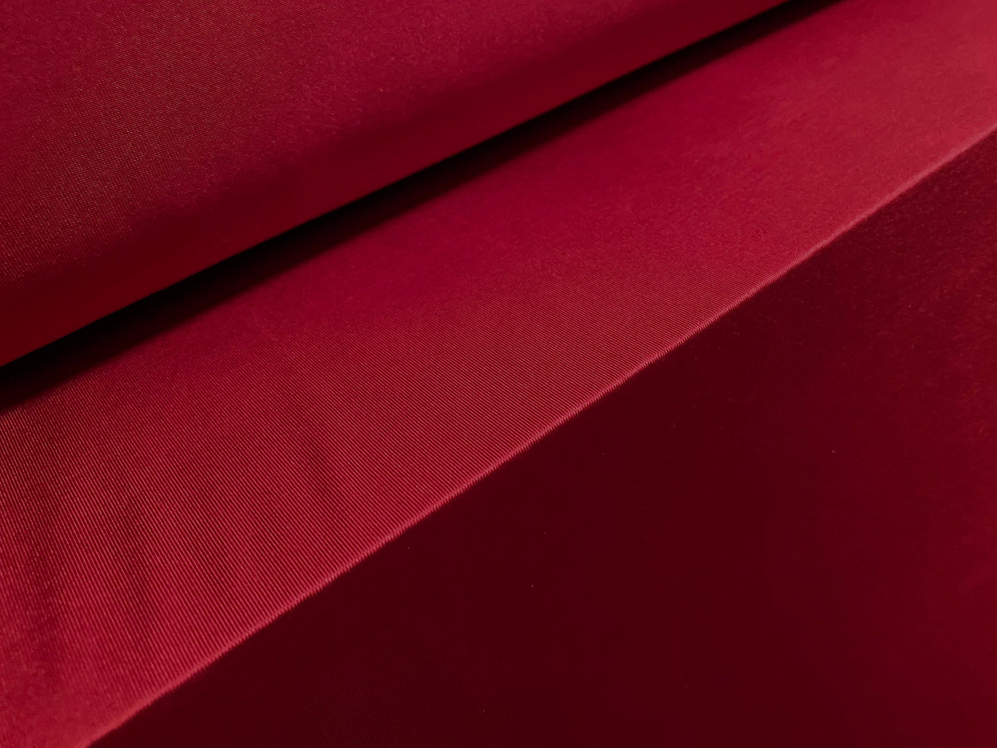 Disco shimmer Spandex stretch jersey fabric, per metre -  scarlet