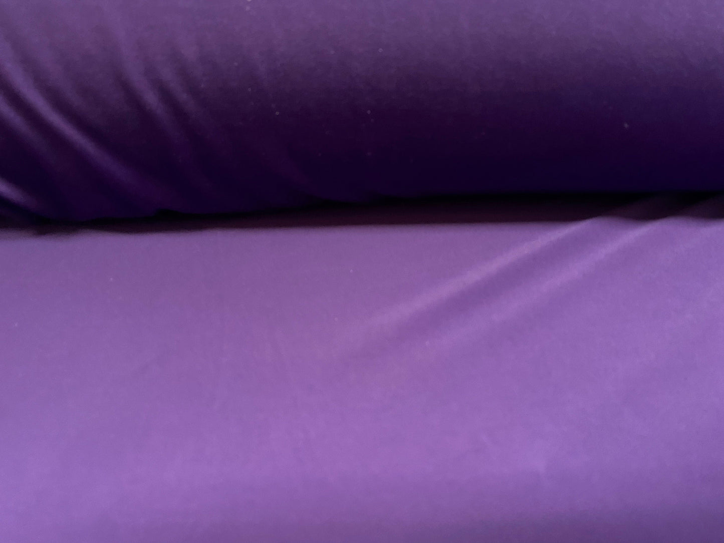 Soft touch spandex stretch jersey dress fabric, per metre - plain - Violet