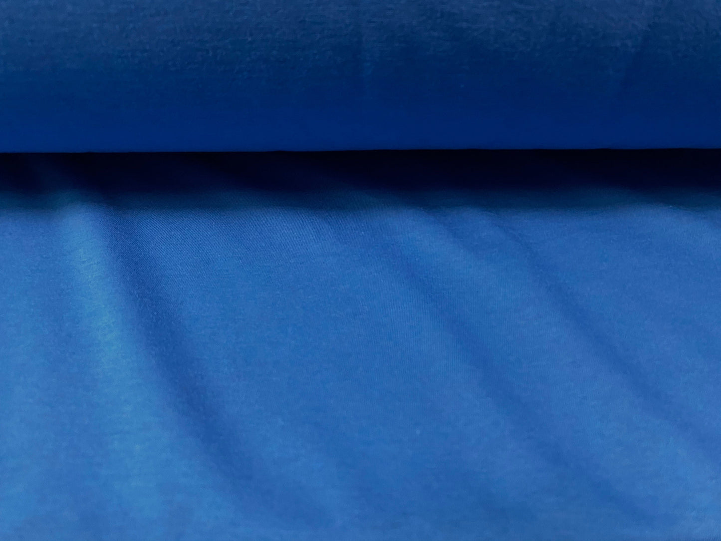 Cotton single jersey t shirt fabric, per metre - royal blue