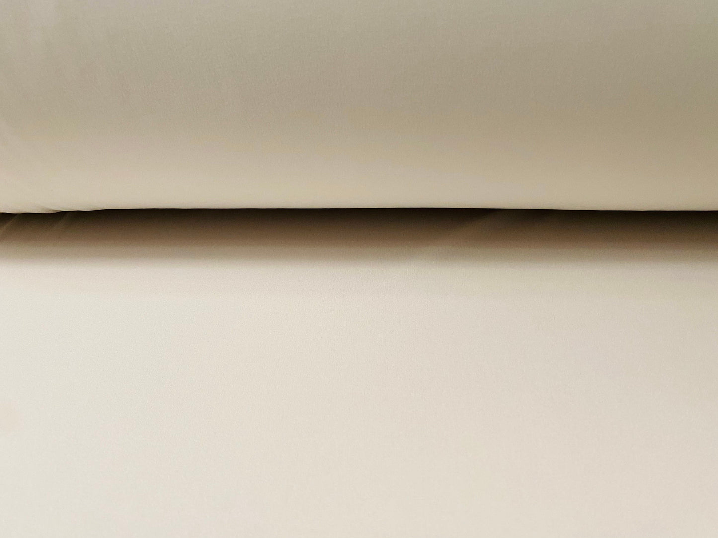 Single jersey mousse fabric, per metre - white