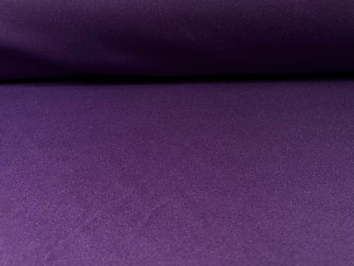 Polyester single jersey fabric, per metre - purple