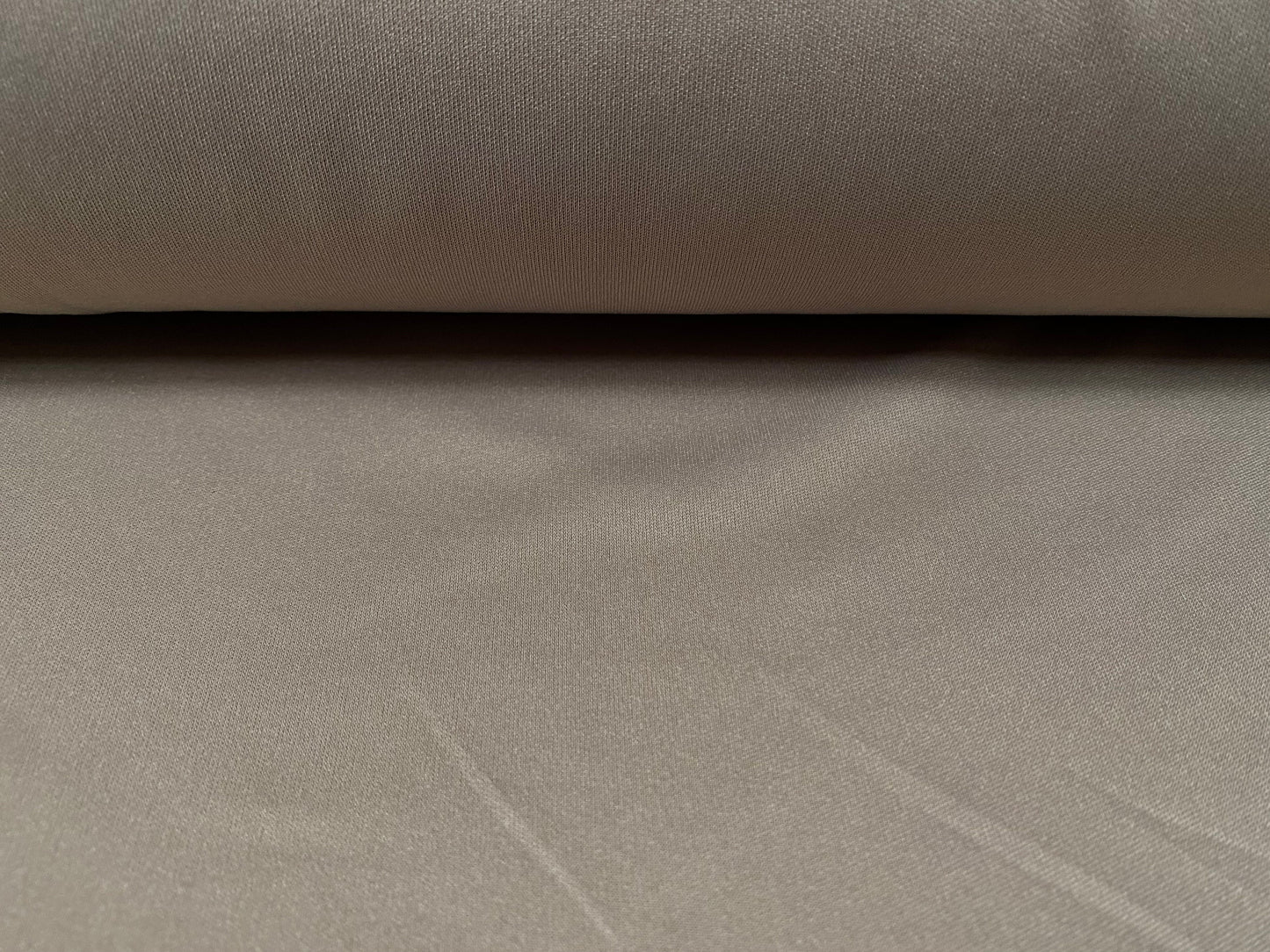 Single jersey polyester fabric - 60 inches wide - plain - Light fawn