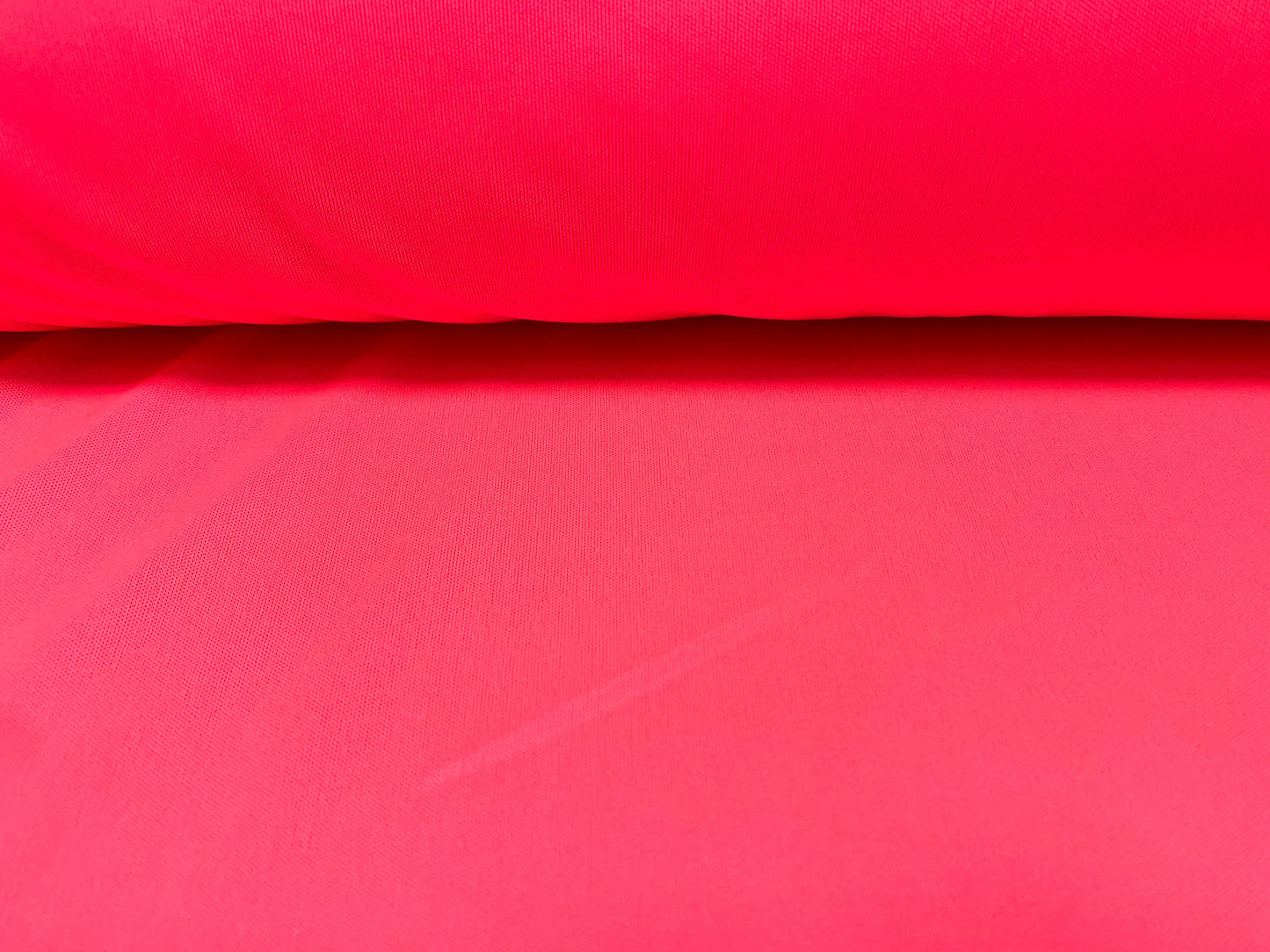 Single jersey polyester fabric - 60 inches wide - plain - neon pink