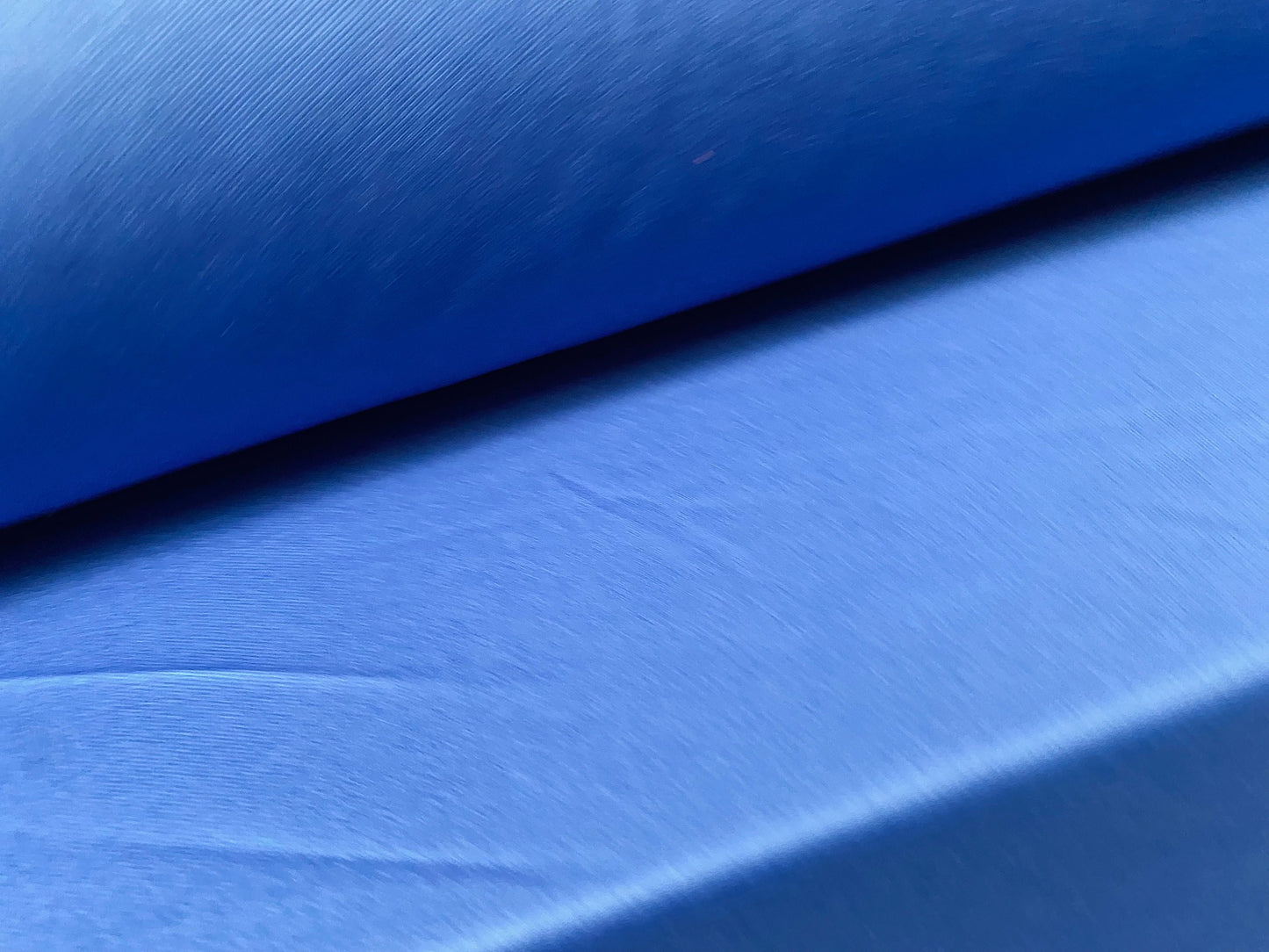 Single jersey polyester fabric - 60 inches wide - plain - Royal blue