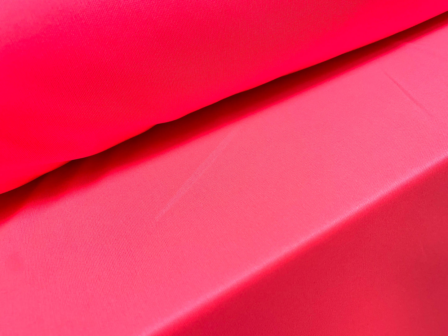 Single jersey polyester fabric - 60 inches wide - plain - neon pink