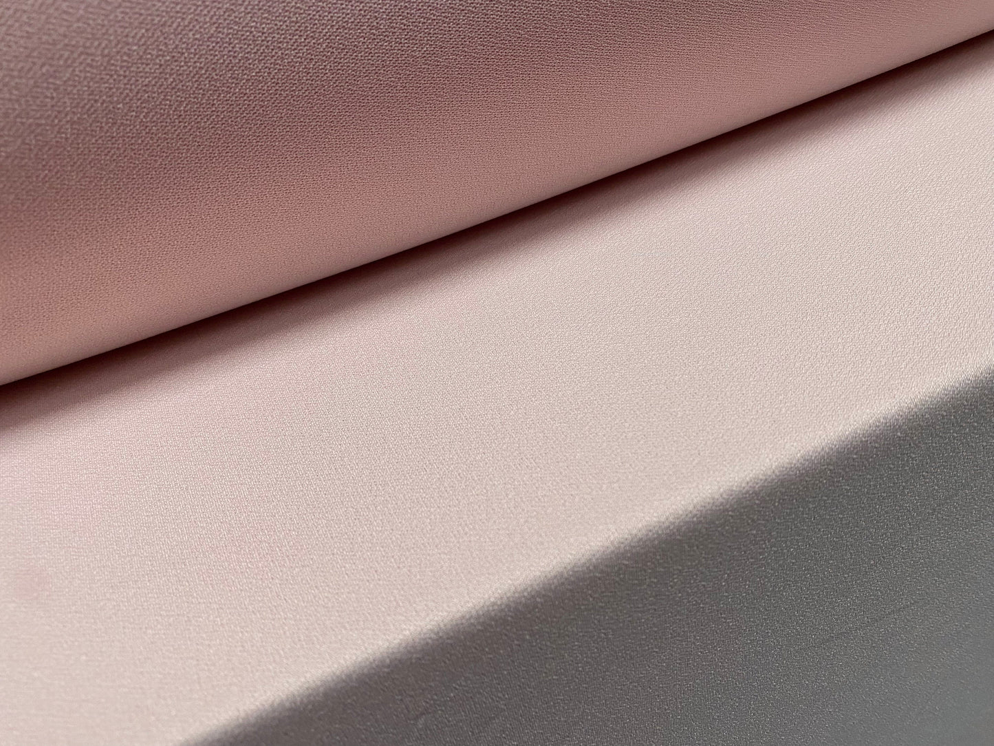 Stretch Spandex crepe single  jersey fabric - plain - light pink