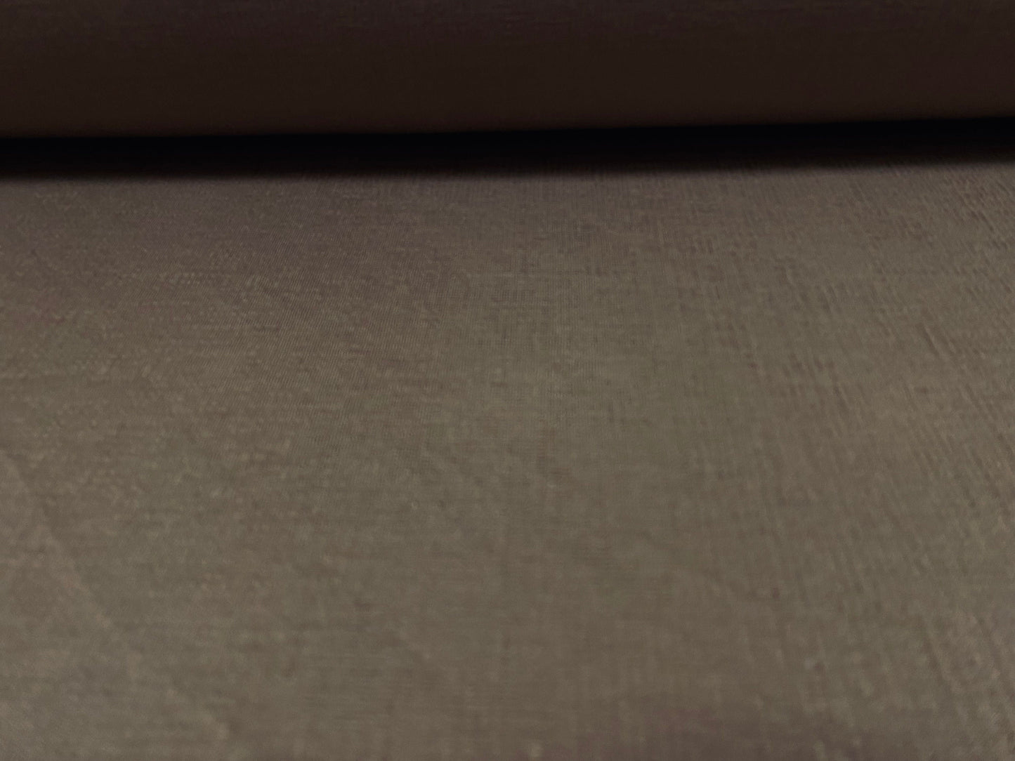 Strawcloth textured double jersey stretch spandex fabric, per metre - plain - taupe