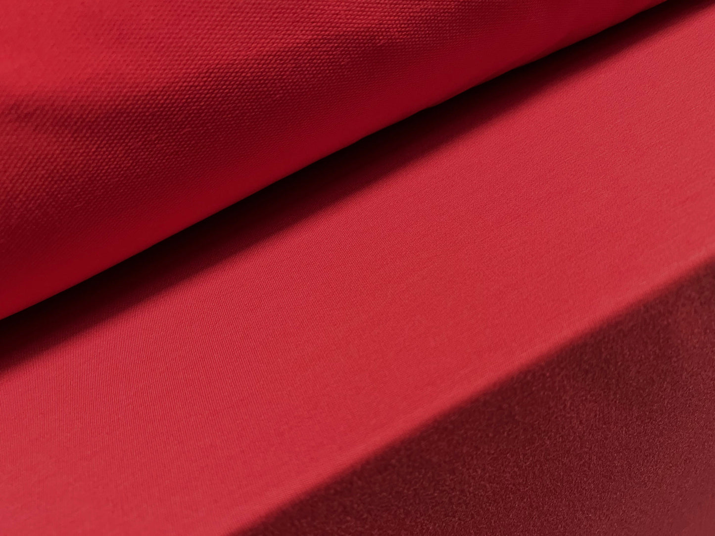 Soft handle loopback jersey fabric, per metre - plain - red