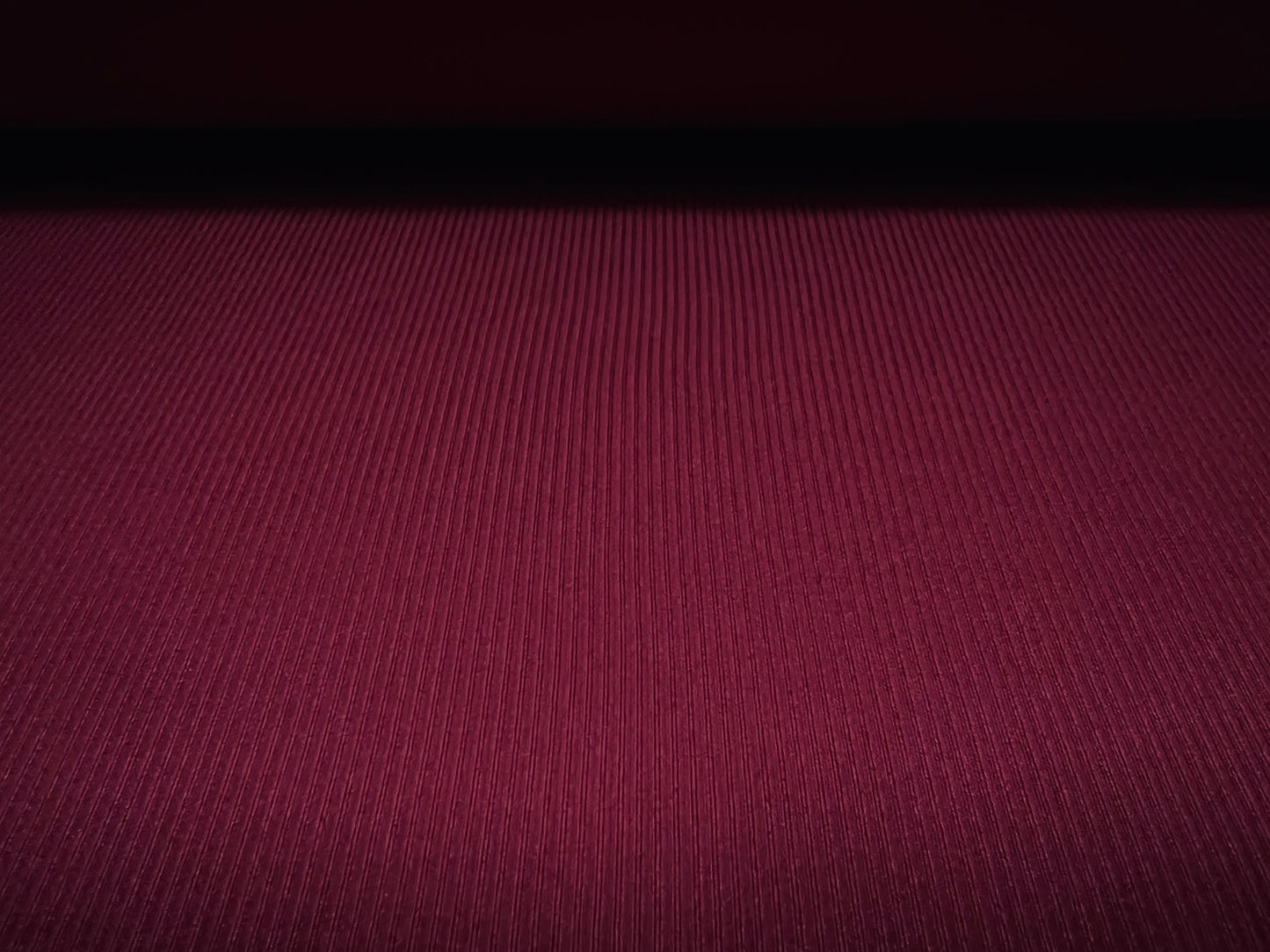 Stretch spandex rib jersey knit dress fabric, per metre - Plain - Fuschia