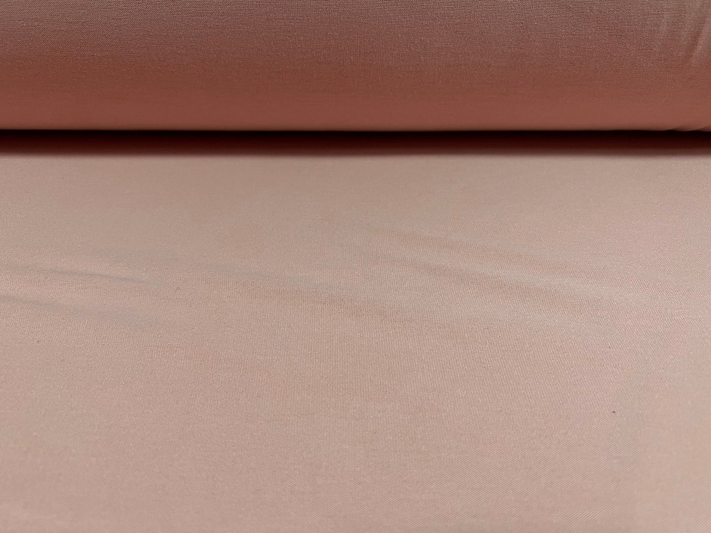 Viscose spandex stretch single jersey fabric, per metre - 66 inches wide - plain - rose