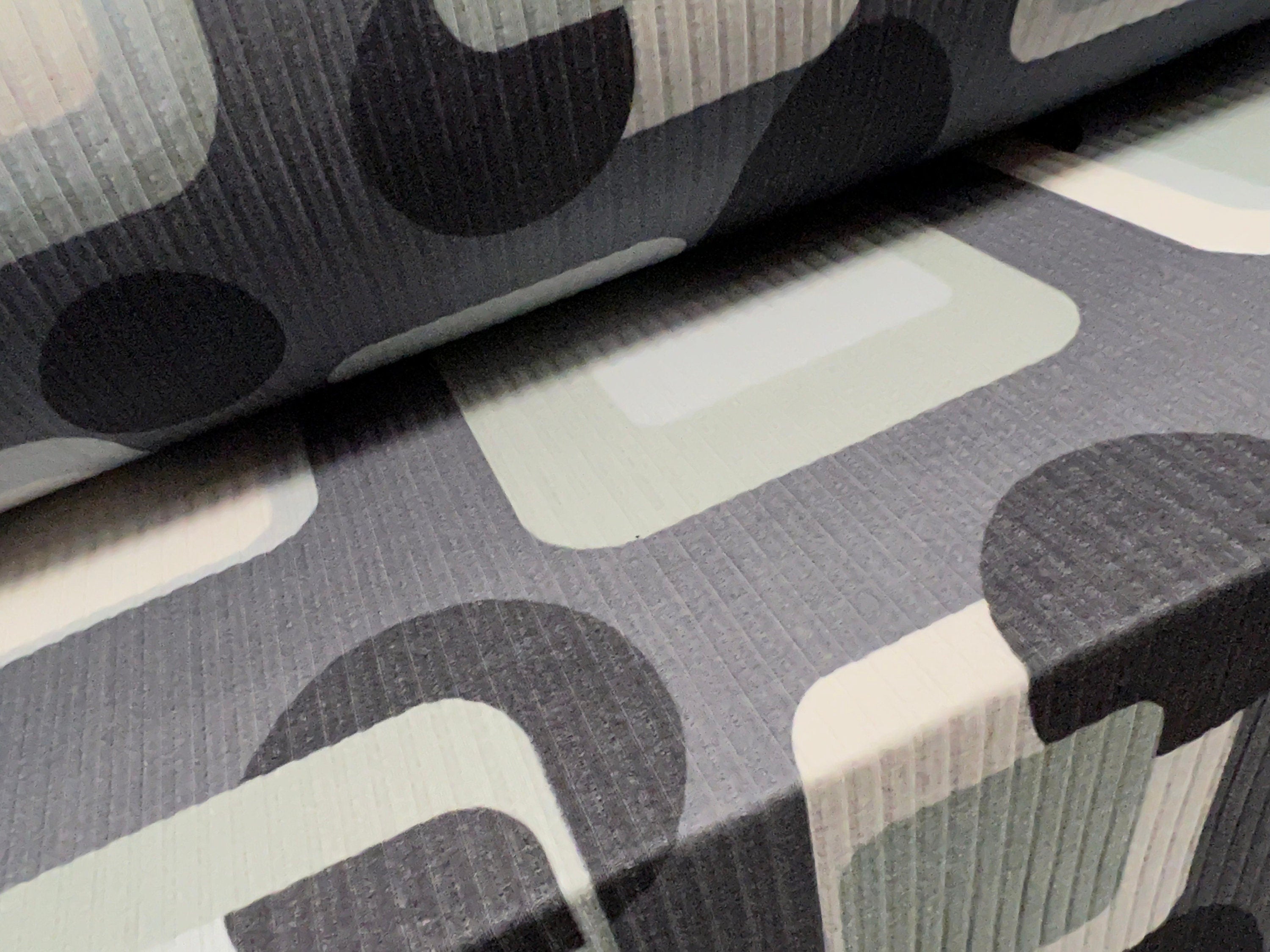 Geometric jersey outlet fabric