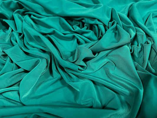 ITY Spandex stretch Jersey fabric, per metre - plain - Jade Green