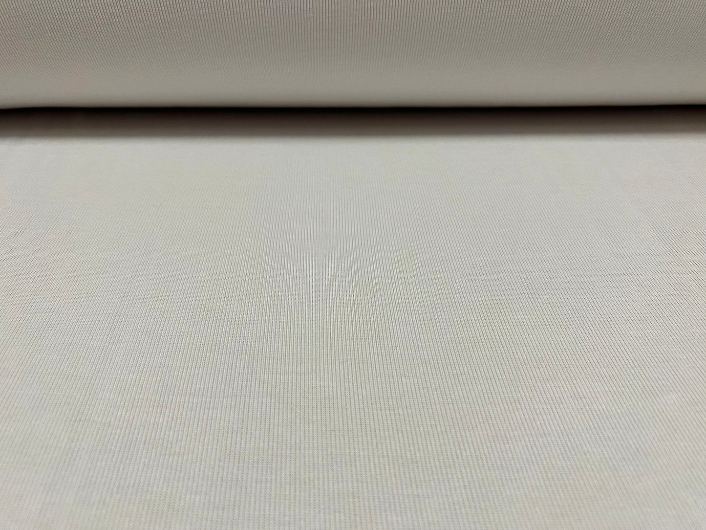 Fine Rib Jersey Knit Fabric, per Metre Plain Sea Green 