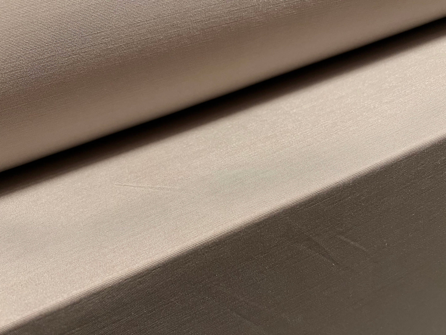 Finely textured stretch spandex single jersey fabric, per metre - plain - Bath stone