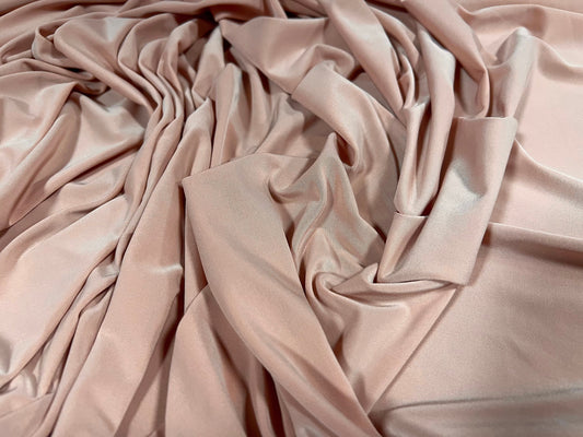 ITY Spandex stretch single Jersey fabric, per metre - plain - nude