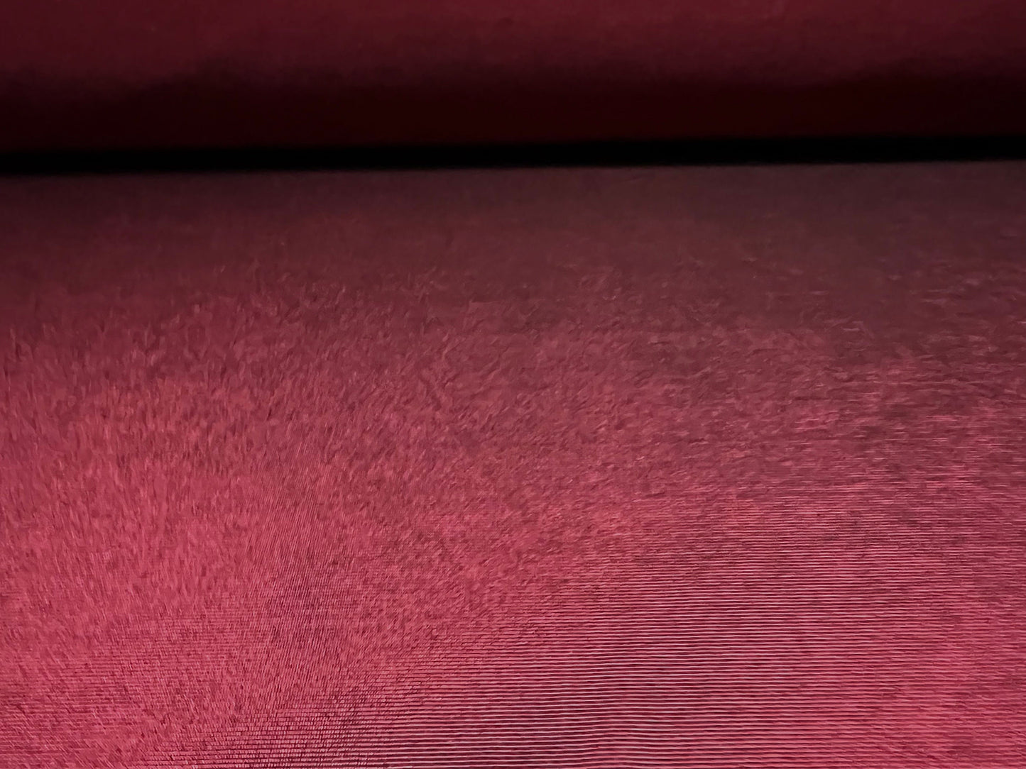 Superfine ribbed spandex stretch single jersey fabric, per metre - wine