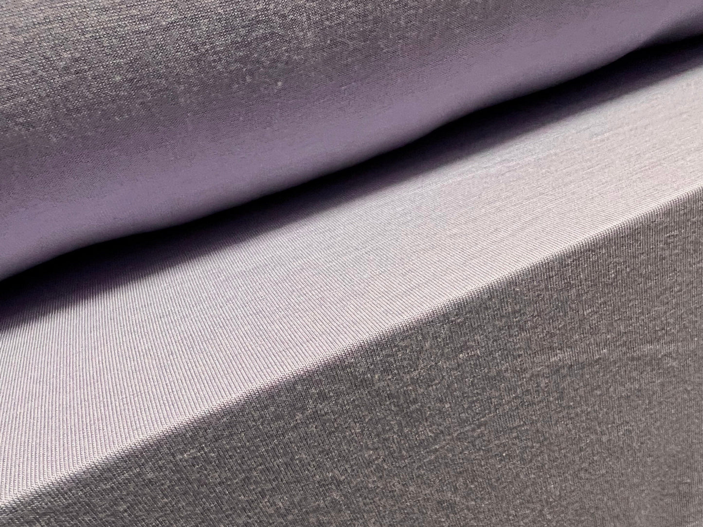 Viscose spandex stretch single jersey fabric, per metre - plain - lilac