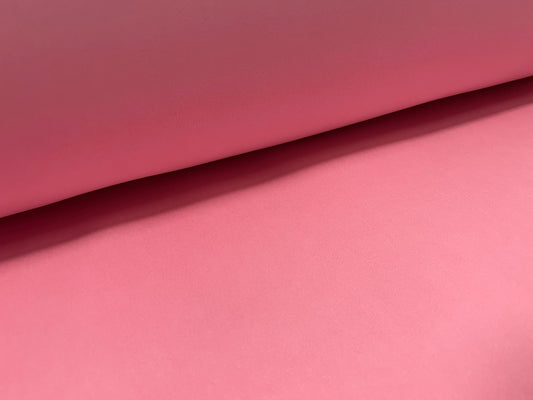 Heavyweight non woven microfibre fabric, per metre - plain - baby pink