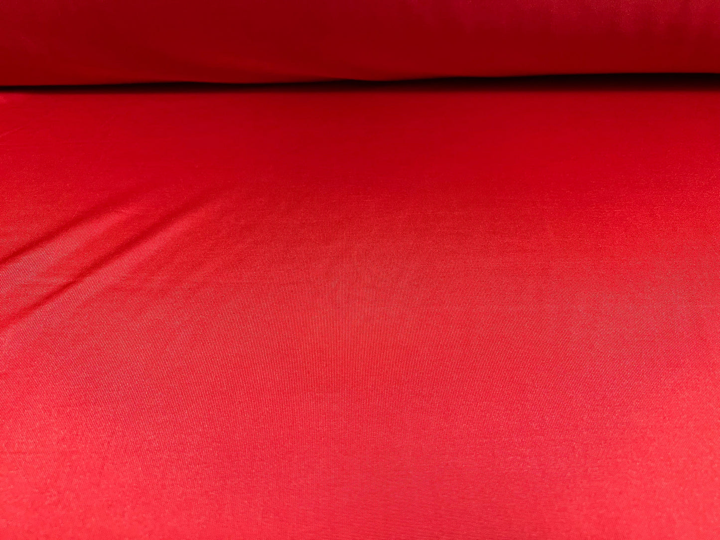 ITY Spandex stretch single Jersey fabric, per metre - plain - Vermillion