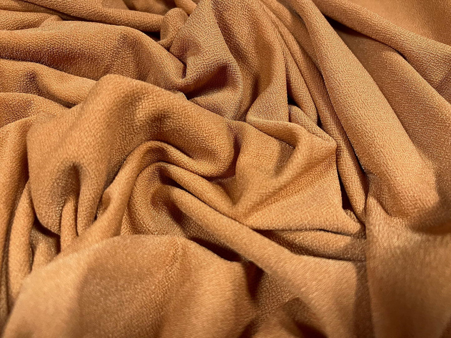 Valentino crepe spandex jersey fabric - similar to scuba - per metre - macaroon