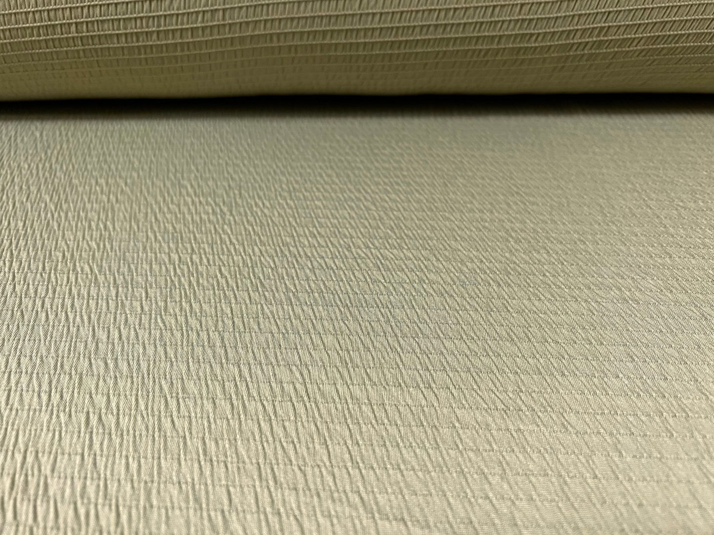 Sheared bodycon spandex stretch jersey fabric, per metre - plain - sage green