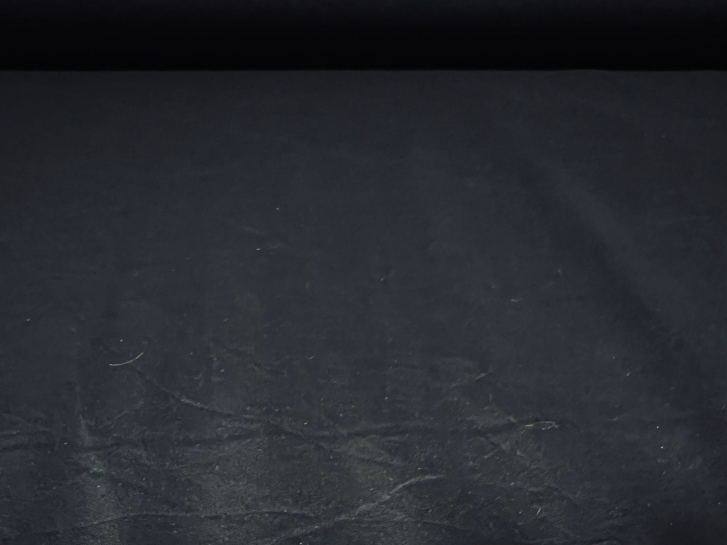 Woven shirt weight cotton fabric, per metre - plain - black