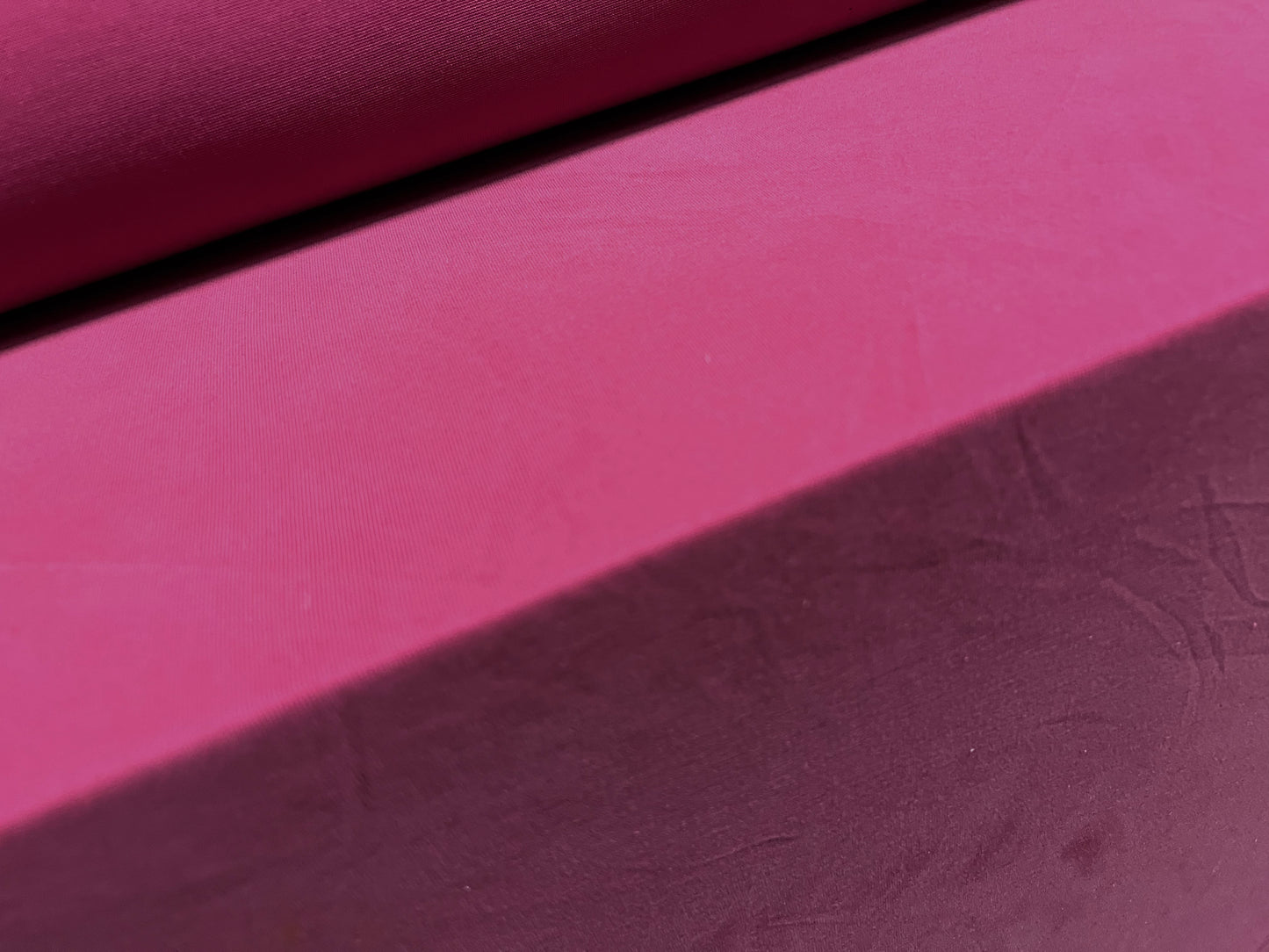 Powder touch single jersey dress fabric with comfort stretch, per metre - plain - dark rose pink