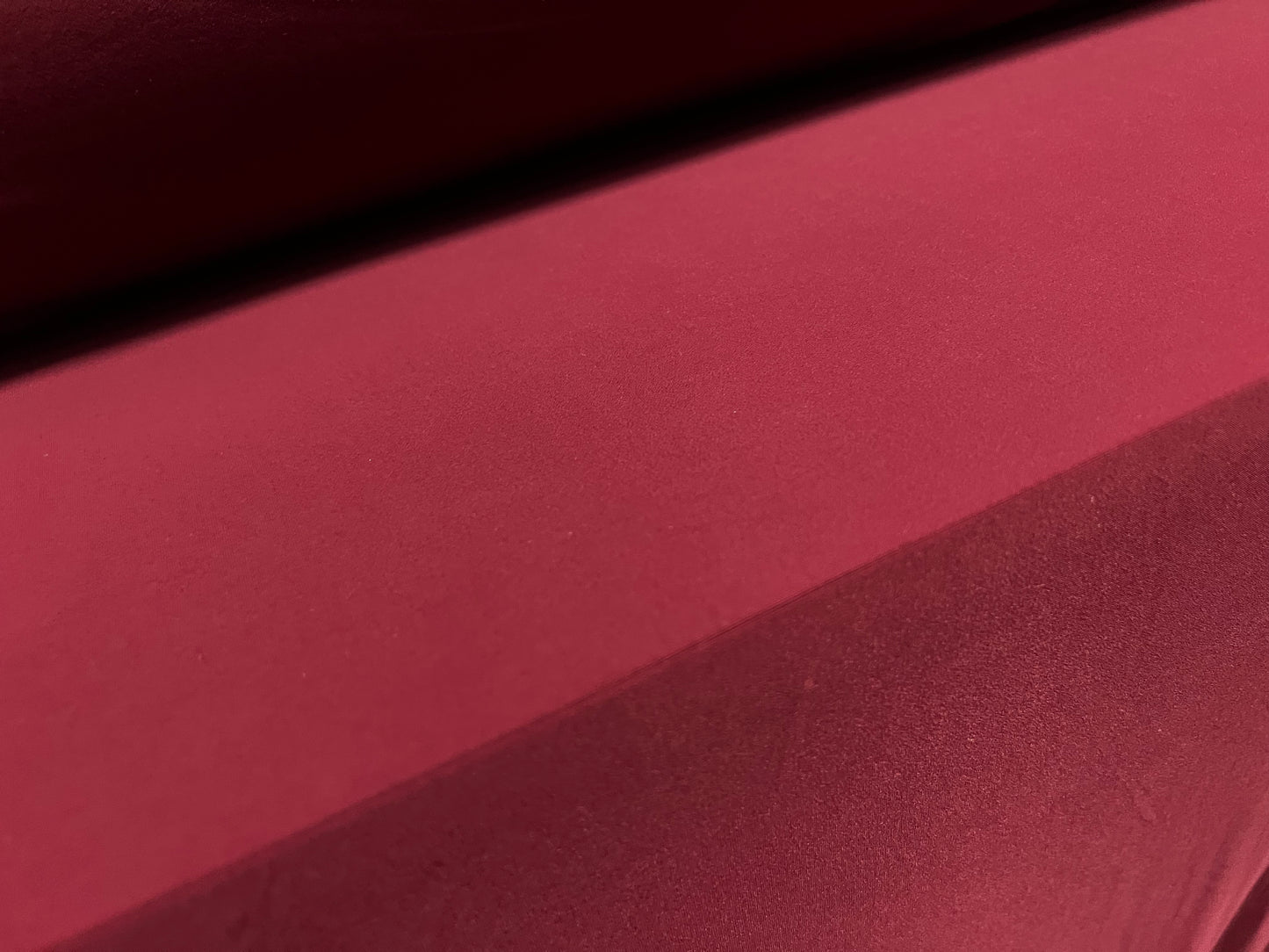 Soft touch stretch spandex single jersey fabric, per metre - plain - maroon