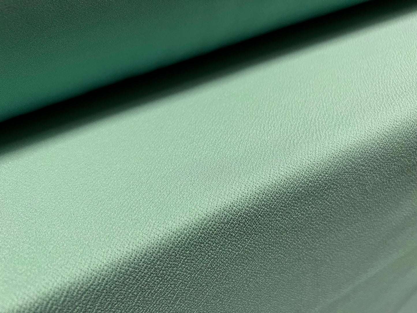 Liverpool textured scuba stretch spandex jersey fabric, per metre - plain - Seafoam green